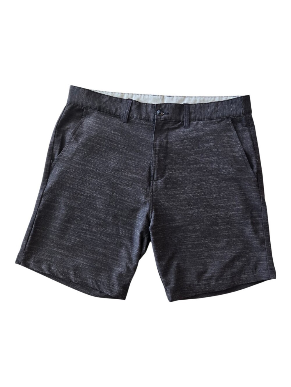 Split Men's Shorts Charcoal Gray Size 36 Golf